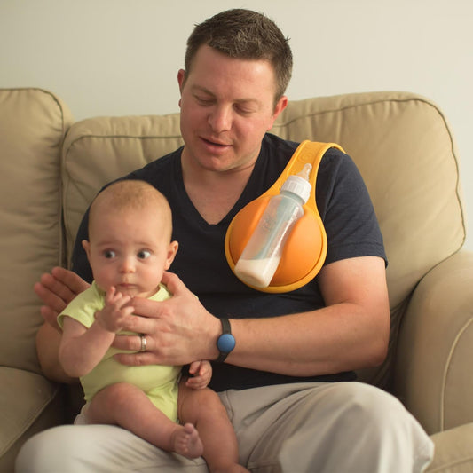 Hands Free Baby Bottle Holder