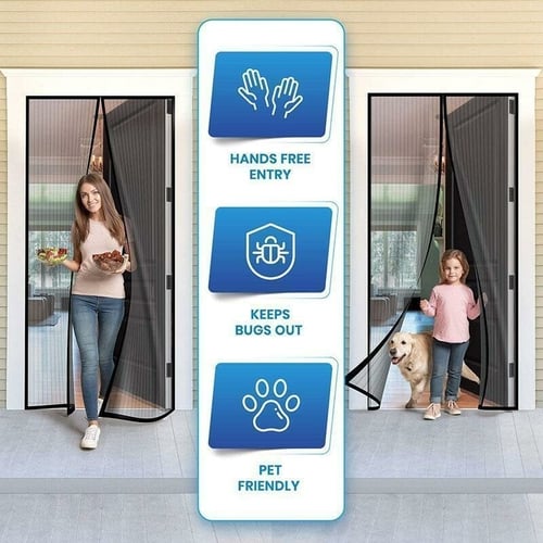 MAGNETIC SCREEN DOOR