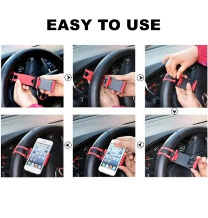 Steering Wheel Phone Holder