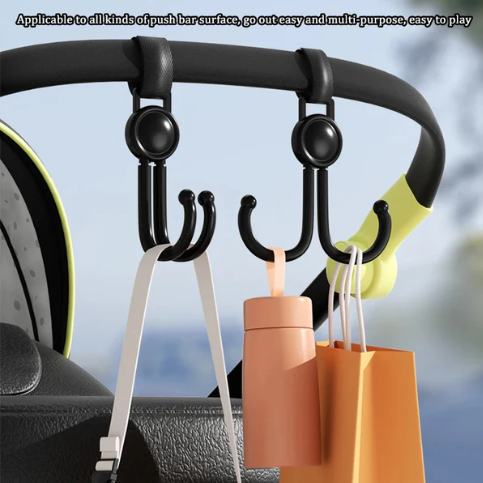 Car Back Seat Rotatable Hook