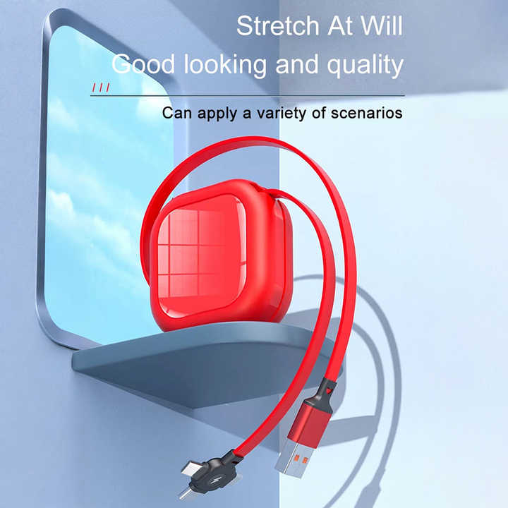 3 in 1 Cell Phone Charging Cable