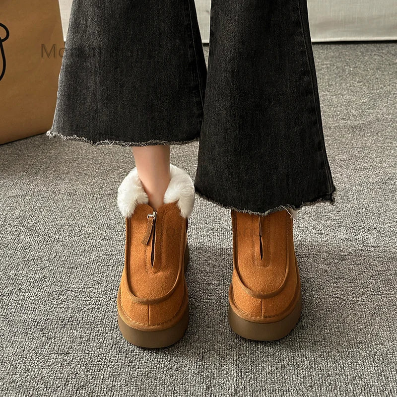 Fur Warm Boots for Women