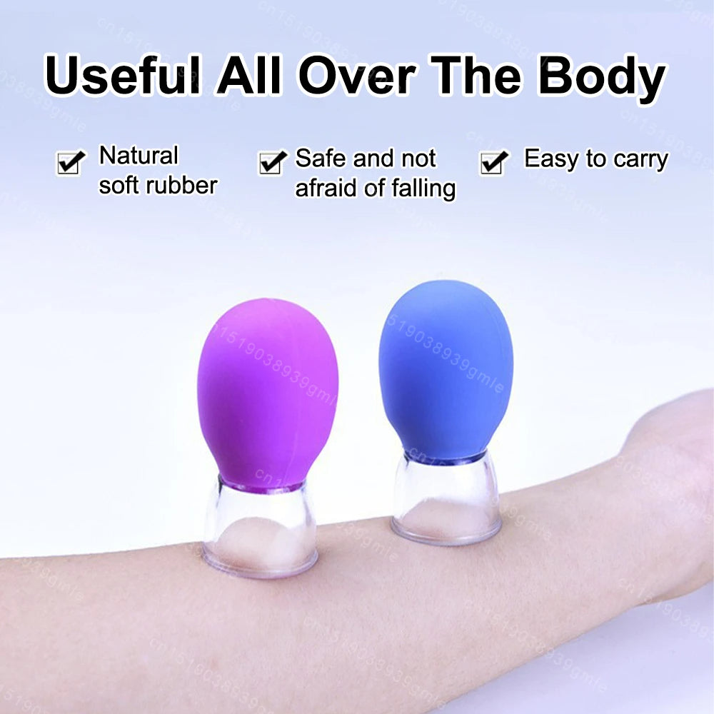 Silicone Vacuum Cupping Therapy (PACK OF 3)