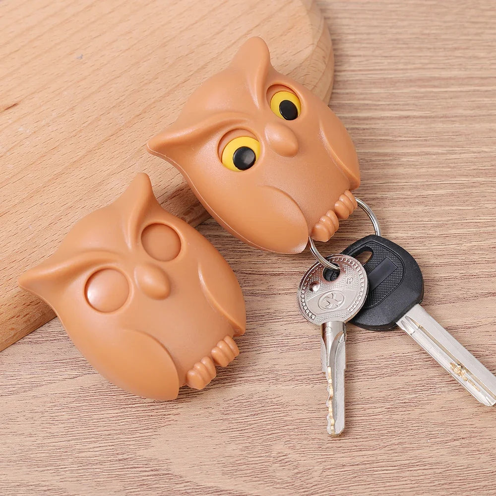 OWL KEY HOLDER - AUTOMATIC OPEN CLOSE EYES