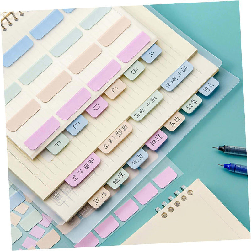 Tabs with Ruler Transparent Sticky Notes